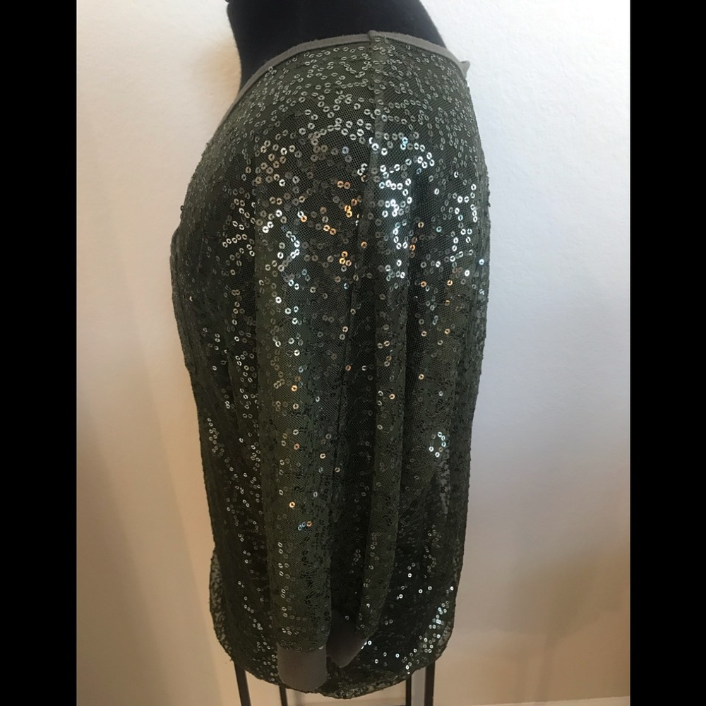 NWOT Olive IMAGINARY VOYAGE SZL TOP - Picture 2 of 6